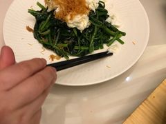 西施美容干贝菠菜-中心大酒店·本味餐厅