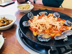 混合辣炒黑猪肉-城山辣炒黑猪肉