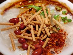馓子蛋冲豆腐脑-肖四女乐山跷脚牛肉(南汇大学城生活广场店)