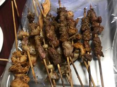-老红桥炸灌肠牛肚锅烧烤(定福庄店)