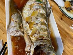 清蒸白水鱼-下塘街25号农家菜馆(新场店)