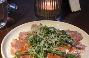 Cold Platter of Sous Vide New Zealand Ribeye