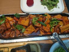 包浆豆腐烧肥肠-雀舞云南菜(乐客城店)