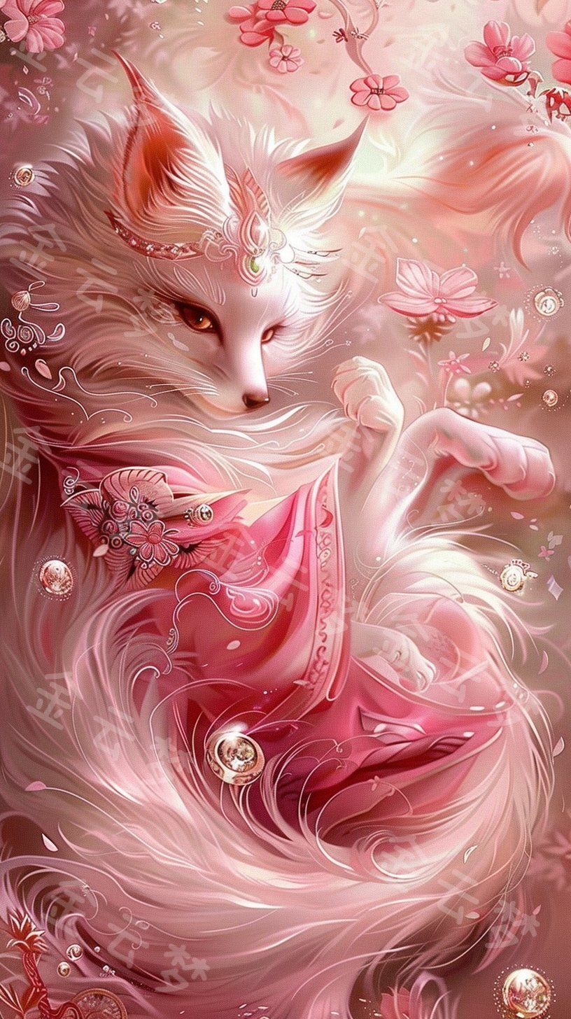 壁纸|2025遇见富贵仙气狐狸🦊:变富变美