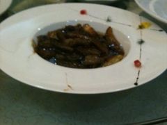 葱烧海参-聚友居酒楼