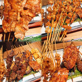 ins露营风烤串店|在小农场边撸串吃牛肉面|一起去野吧～