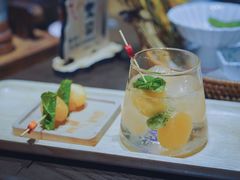 蜜瓜柠檬气泡水-樱宿日式和牛烧肉(五道口店)