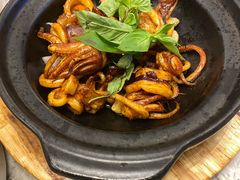 九层塔酱爆东山小管-四道菜·福建菜馆(新街口金鹰店)