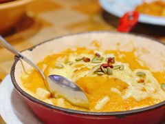 芝士奶油焗南瓜-蜜桃餐厅·伴山(绿宝广场店)