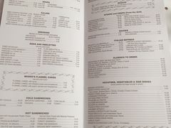 菜单-Musso & Frank Grill