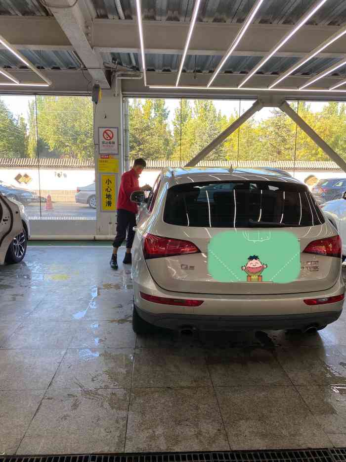 月福汽车装饰(石景山店)-"没想到大周末930来洗车都能排长队……太.