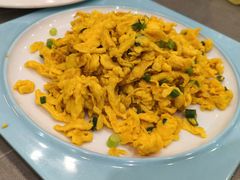 炒鸡蛋-丽泽山庄·生态怀柔菜·虹鳟鱼(红螺寺店)