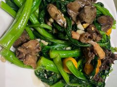 鸡杂炒菜心-粥旺庄(芳村店)