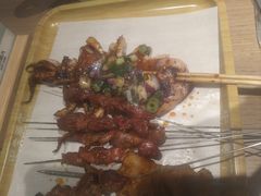 -街角等你.大连海鲜烧烤.经典铁板海鲜串(西安路店)