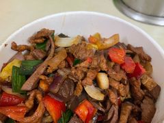 牛肉腰花二合一豆皮-周记热干面豆皮大王(桃花东街店)