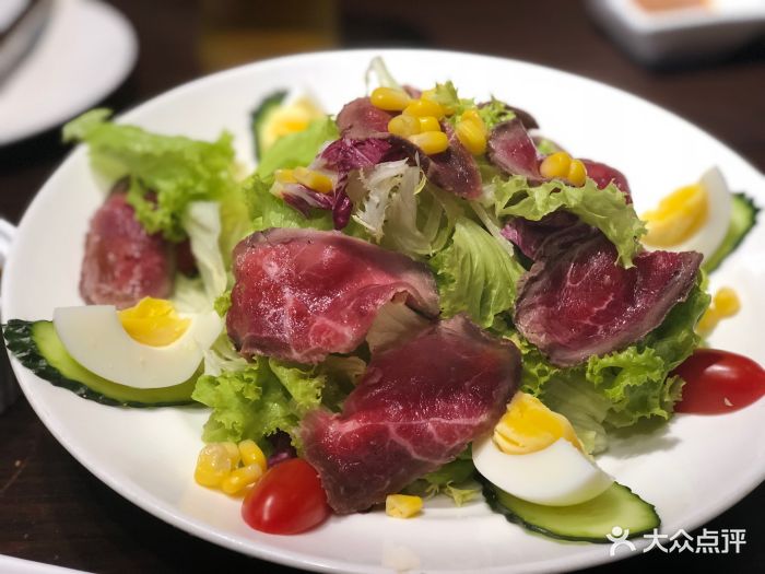 和萌牛肠烧烤店(鄞州利时店)生牛肉沙拉图片 - 第773张