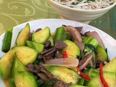 丝瓜炒鹅杂-安记烧鹅(新桥店)