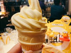 芝士咸蛋黄口味圆筒冰激凌-麦当劳(斜土路2号店)