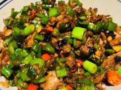 石碾辣椒炒花猪肉-俏九州·小炒黄牛肉(华润万象汇店)