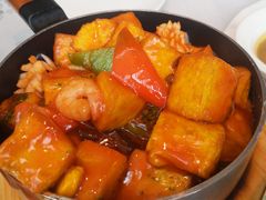 松菠海皇豆腐-佳兰雅序融合菜(高新店)