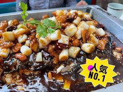 宫保鸡丁烤鱼（清江鱼/斤）-锦尚阁烤鱼•天津菜(宣武门胡同店)