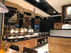 自助取餐区-比格比萨自助(新辰里学清路店)