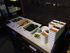 自助调料区-船梆煮•蒸汽海鲜·炉火烤肉(五四广场店)