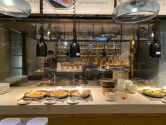 自助取餐区-顺德联塑万怡酒店·万荟轩自助餐厅