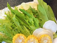 蔬菜拼盘-柠檬现场台湾生鲜火锅(金茂豪庭店)