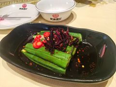 凉拌秋葵-聚味瞿记·龙虾堂(坡子街店)