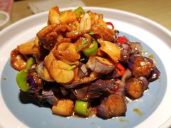 紫山茄拌扇贝-味莊·青岛菜(石老人店)