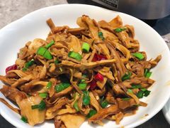 三层肉炒建瓯笋芽-四道菜·福建菜馆(新街口金鹰店)