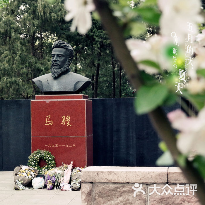 马骏烈士墓                 雪_花_飘落           雪_花_飘落