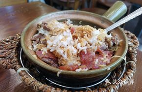 Lap cheong Beef Rice