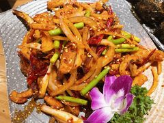 麻辣鱿鱼-冰川延边料理·炭烤串(原小木屋店)