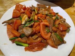 西红柿炒猪肝-聪辉同安老美食饭店(大元路店)