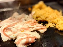 五花肉烤东北酸菜-韩时烤肉(丰科万达广场店)