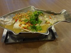 青柠蒸鲈鱼-建兴酒家(素里翁分店)