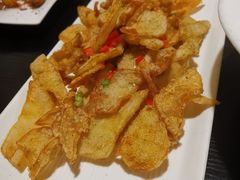 干煸杏鲍菇-天一朴素(武汉大学店)