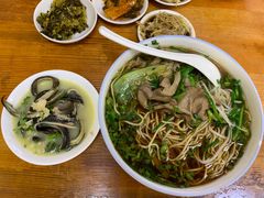 长鱼腰花双料面-欣达面馆(天桥支路店)