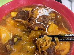 秘制咖喱牛腩汤面-胜利茶餐室