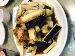 蛤蜊肉拌茄子-华春餐馆(鱼山路店)