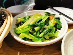 生炒广东菜心-潮粥荟·潮汕砂锅粥(朝阳大悦城店)