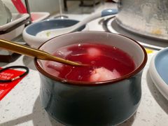 杨梅荔枝冰-左庭右院鲜牛肉火锅(苏州园区永旺店)