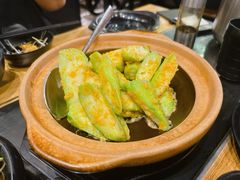 咸蛋黄焗丝瓜-一粥荟·非遗鱼粥(天河北店)