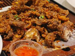 京葱爆羊肉-香谷私厨(高新店)