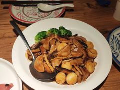 野山菌鹌鹑蛋-小放牛炒菜馆(三丰店)