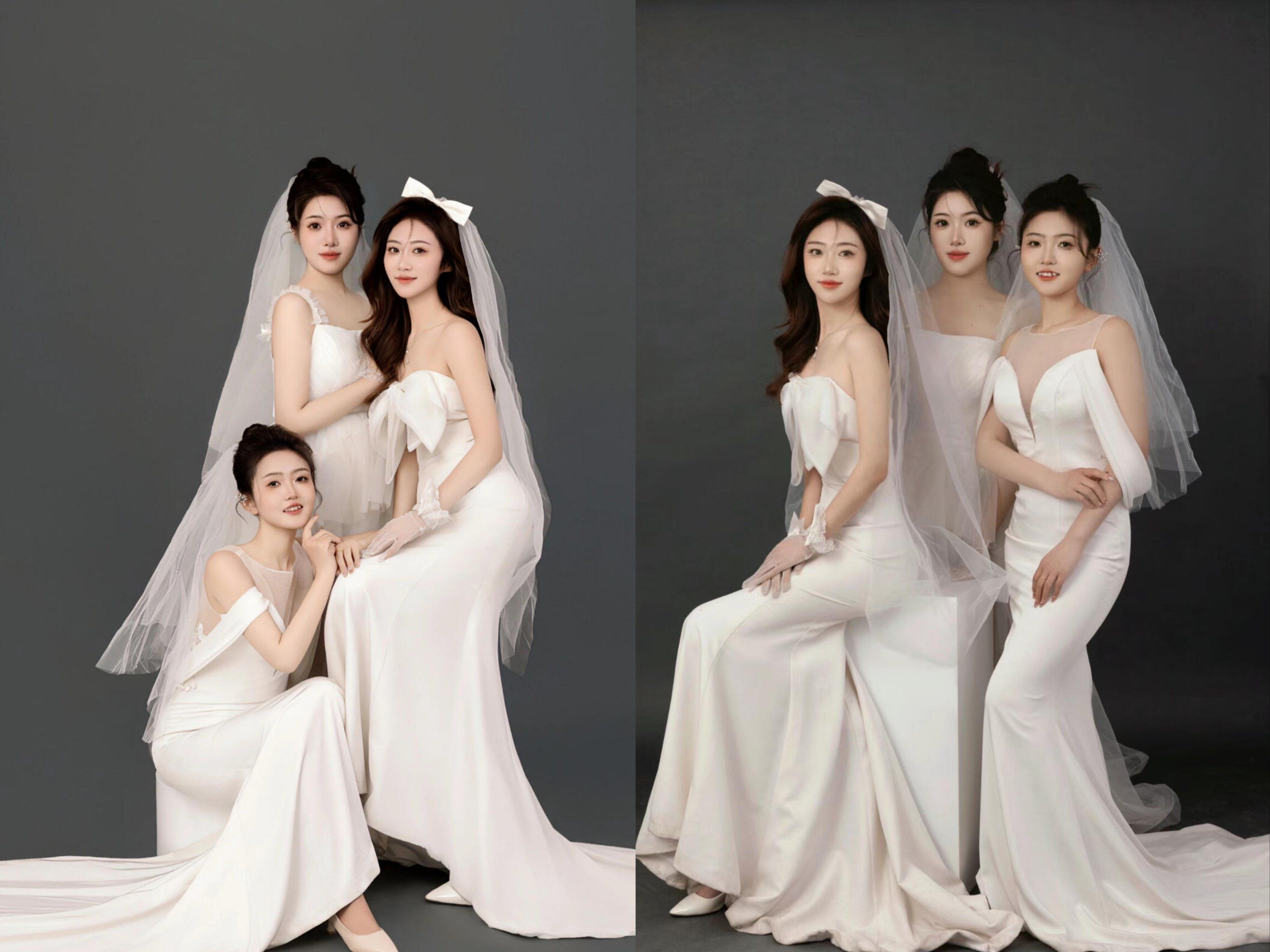 三人闺蜜照见证我们的友谊