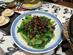 豆豉鲮鱼油麦菜-南昌大饭店·非遗南昌菜(万寿宫店)
