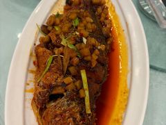 干烧大黄鱼-丰泽园饭店